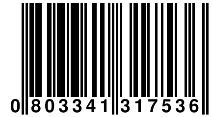 0 803341 317536