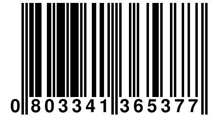 0 803341 365377