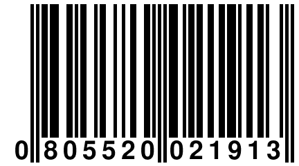 0 805520 021913