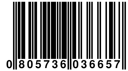 0 805736 036657
