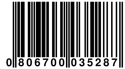 0 806700 035287