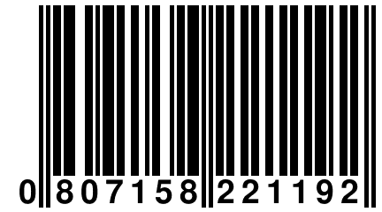 0 807158 221192