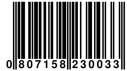 0 807158 230033