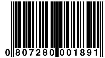 0 807280 001891