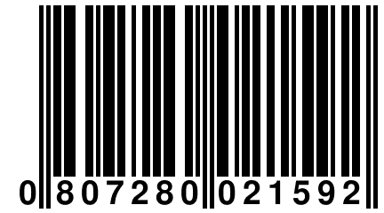 0 807280 021592