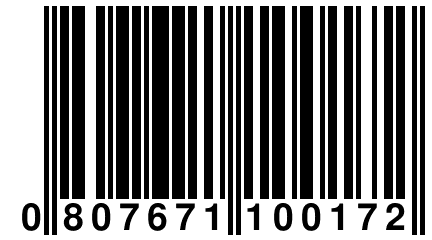 0 807671 100172