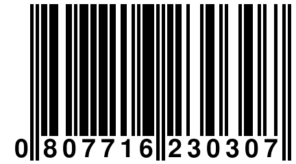 0 807716 230307