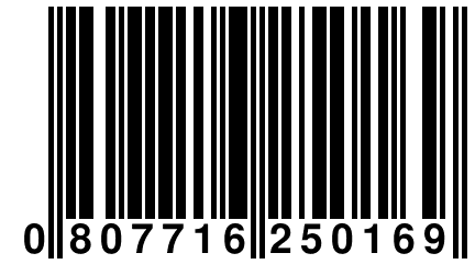 0 807716 250169