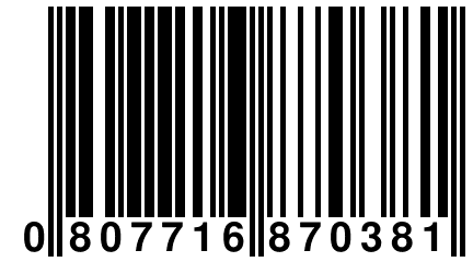 0 807716 870381