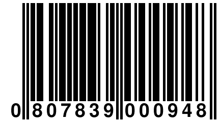 0 807839 000948