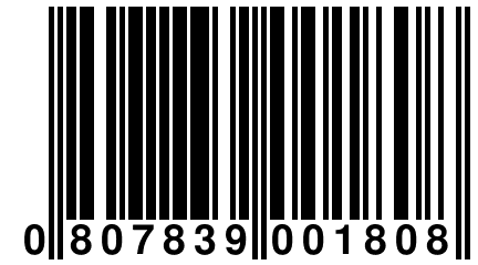 0 807839 001808