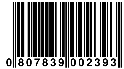 0 807839 002393