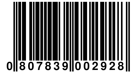 0 807839 002928