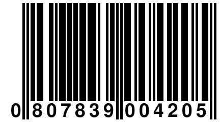 0 807839 004205