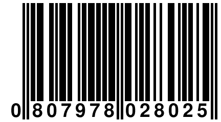 0 807978 028025