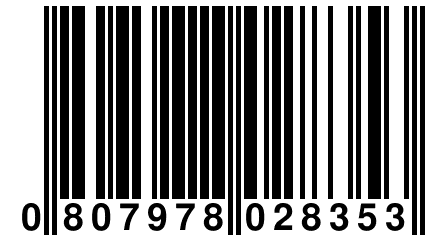 0 807978 028353