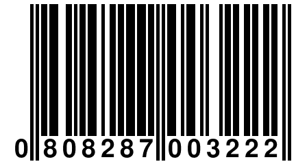 0 808287 003222