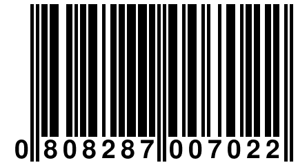 0 808287 007022