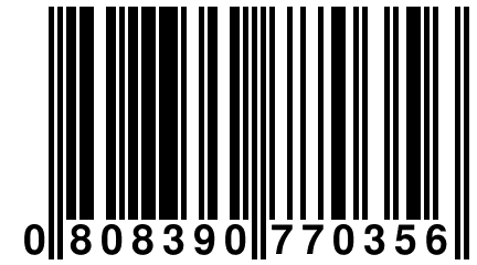 0 808390 770356