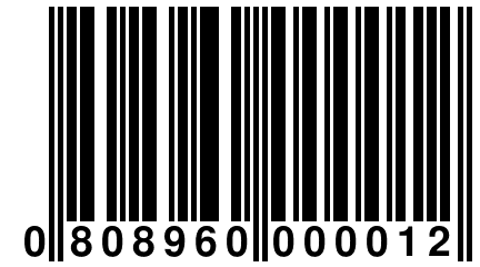 0 808960 000012