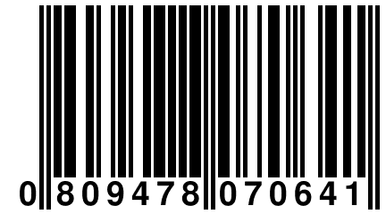 0 809478 070641