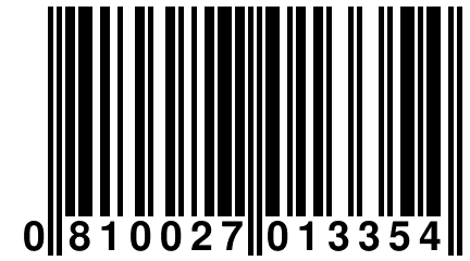 0 810027 013354