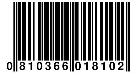 0 810366 018102