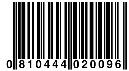 0 810444 020096