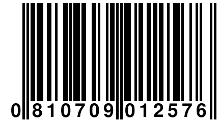 0 810709 012576