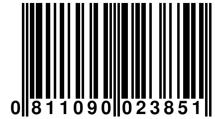 0 811090 023851