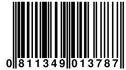 0 811349 013787