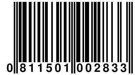 0 811501 002833