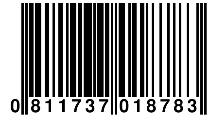 0 811737 018783