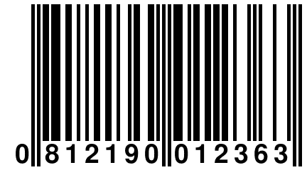 0 812190 012363