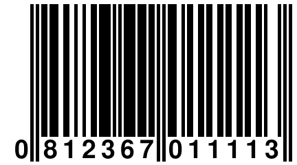 0 812367 011113