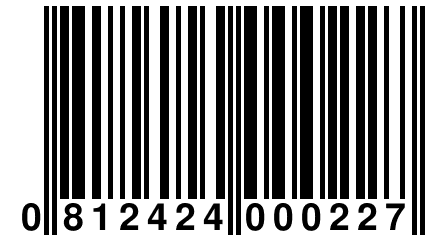 0 812424 000227