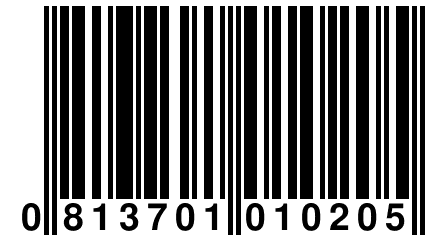 0 813701 010205