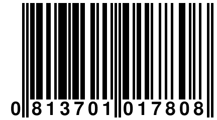 0 813701 017808