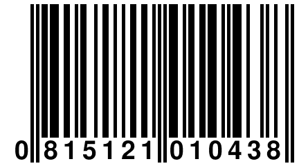 0 815121 010438