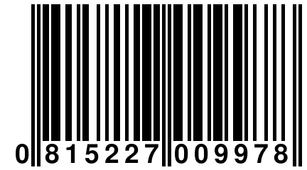 0 815227 009978