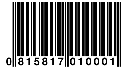 0 815817 010001