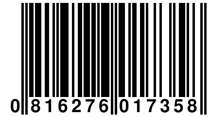 0 816276 017358