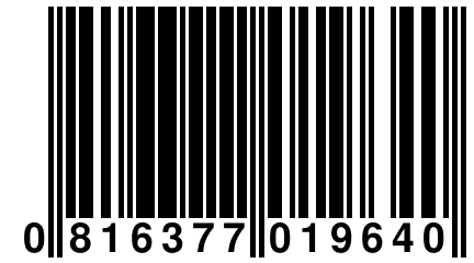 0 816377 019640