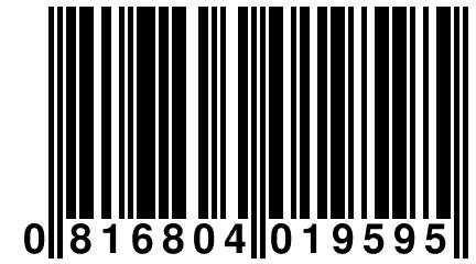 0 816804 019595