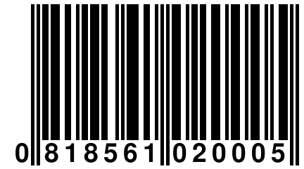 0 818561 020005