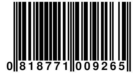 0 818771 009265