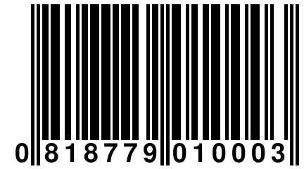 0 818779 010003