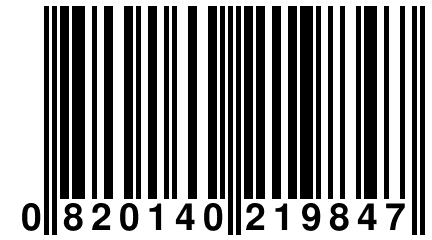 0 820140 219847