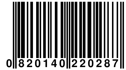 0 820140 220287