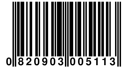 0 820903 005113